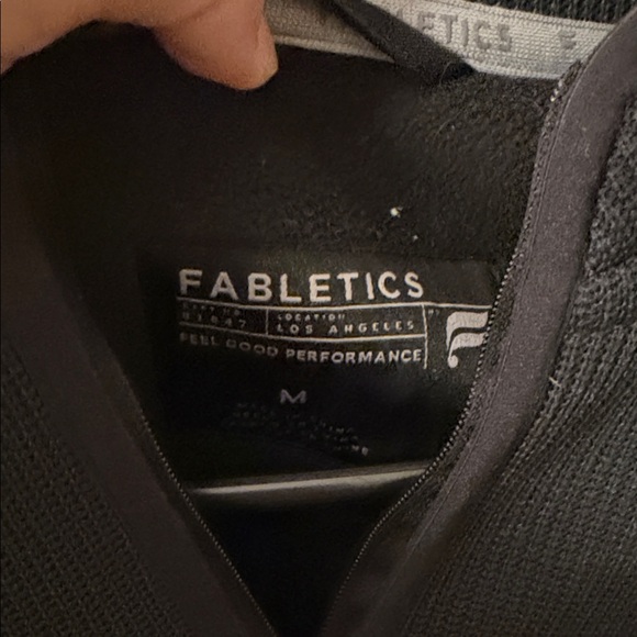 Fabletics Black Performance Pullover - Picture 2 of 3